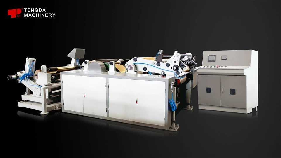 Aluminju Foil Paper Singe Shaft Intaljar u Slitting Magni